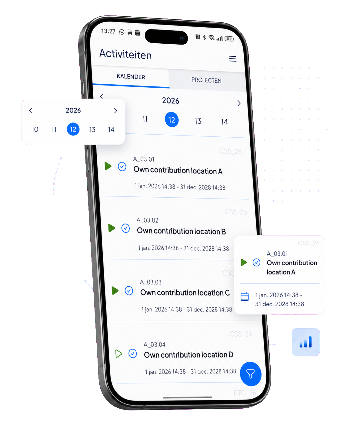 FieldCollab mobiele app voor offline gegevensverzameling